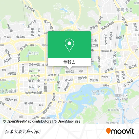 鼎诚大厦北座-地图