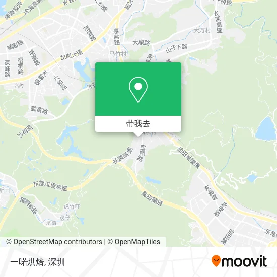 一喏烘焙地图