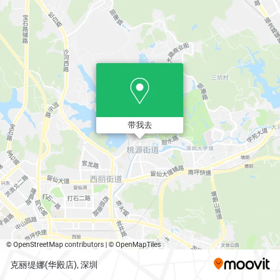 克丽缇娜(华殿店)地图