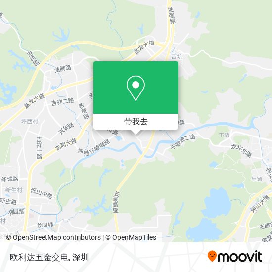 欧利达五金交电地图