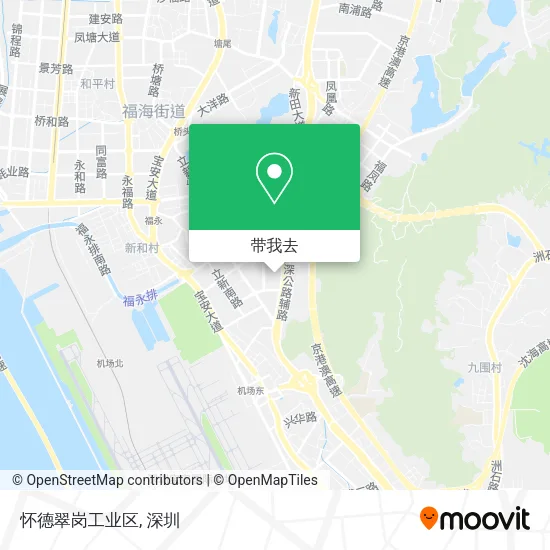怀德翠岗工业区地图