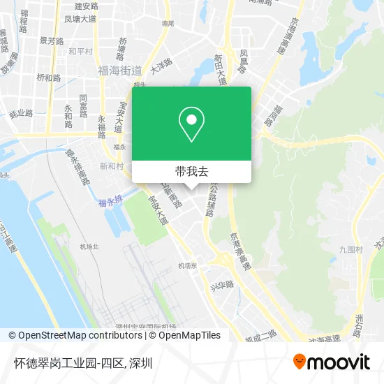 怀德翠岗工业园-四区地图