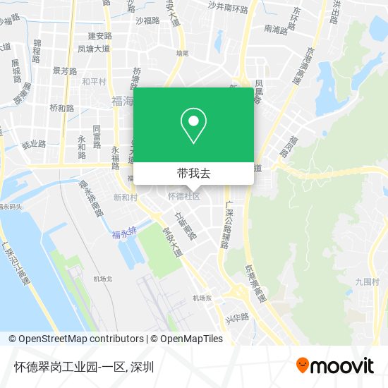 怀德翠岗工业园-一区地图