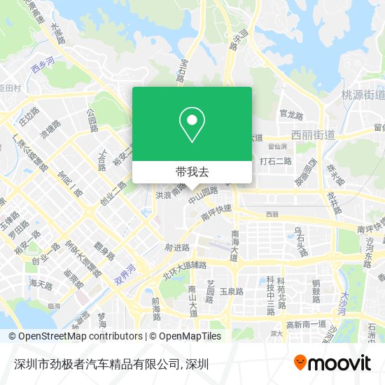 深圳市劲极者汽车精品有限公司地图