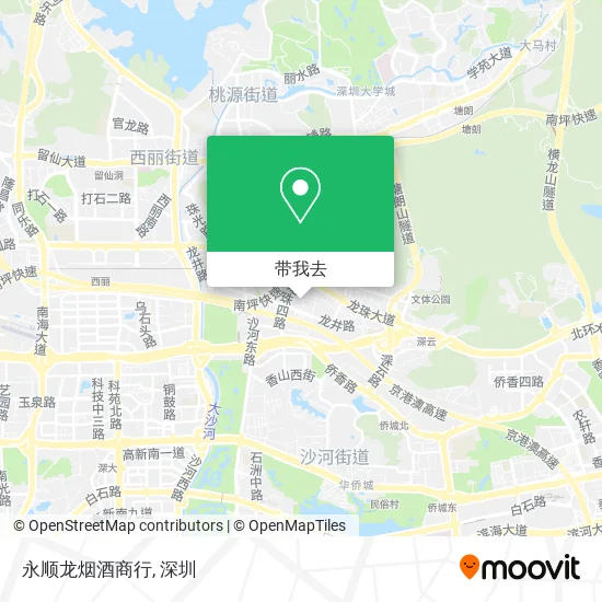永顺龙烟酒商行地图