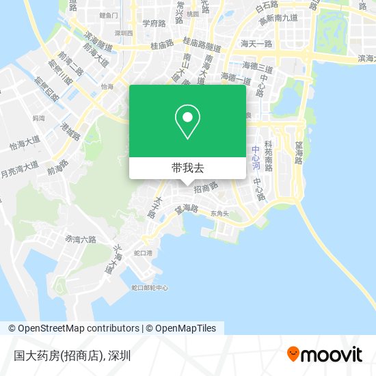 国大药房(招商店)地图