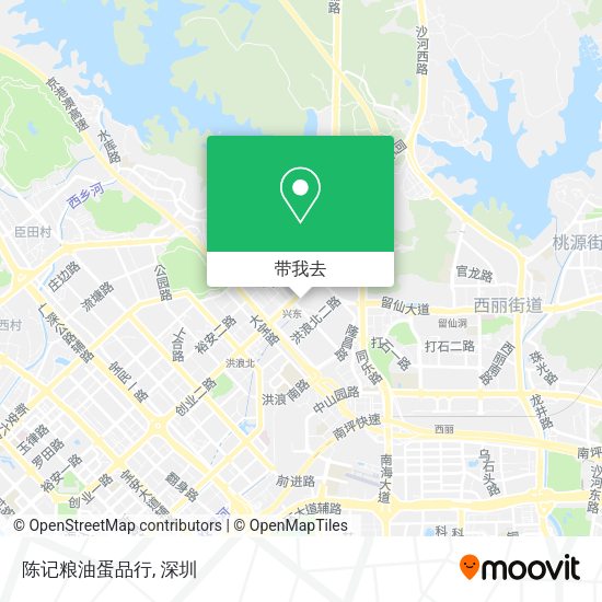 陈记粮油蛋品行地图