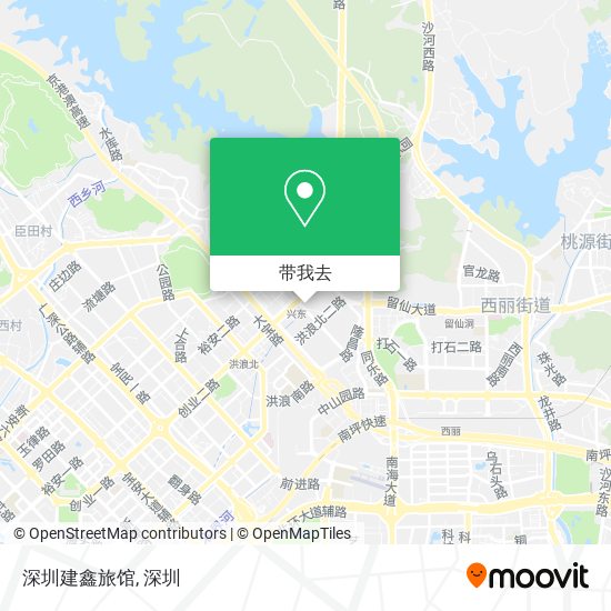 深圳建鑫旅馆地图