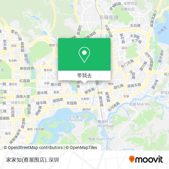 家家知(蔡屋围店)地图