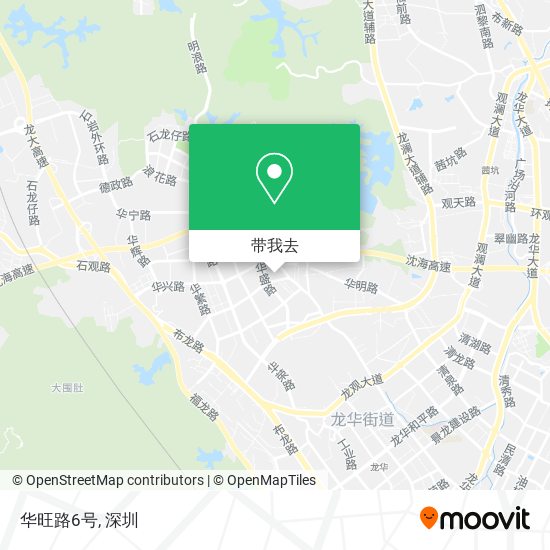 华旺路6号地图