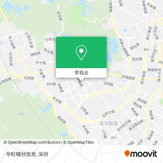 华旺螺丝批发地图
