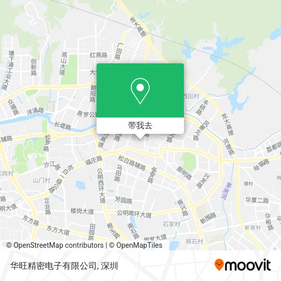 华旺精密电子有限公司地图