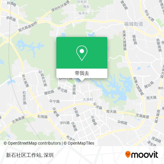 新石社区工作站地图
