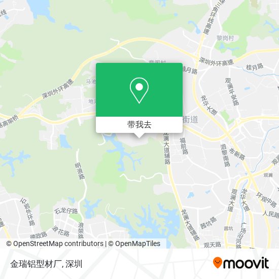 金瑞铝型材厂地图