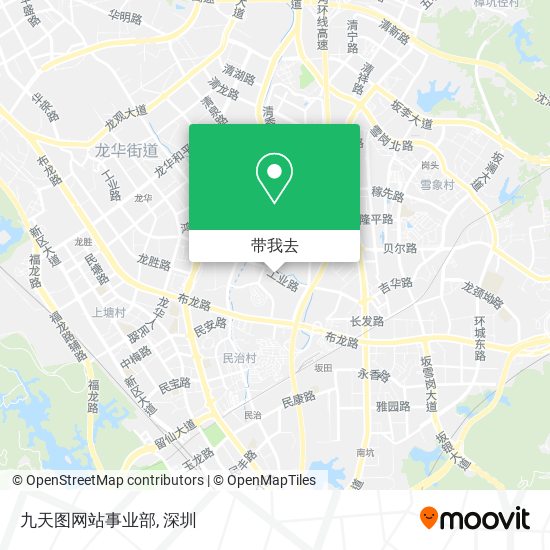 九天图网站事业部地图