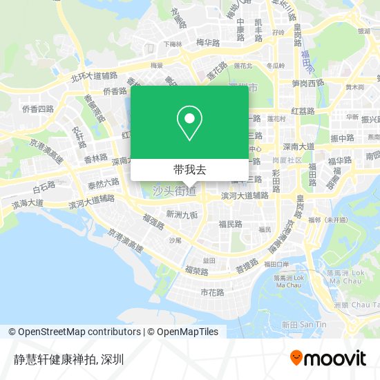 静慧轩健康禅拍地图