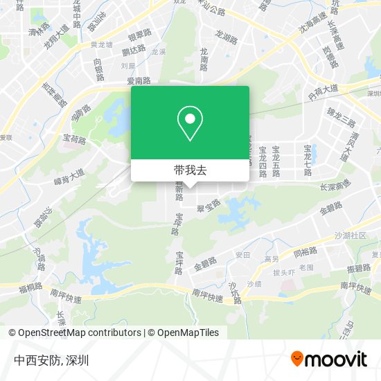 中西安防地图