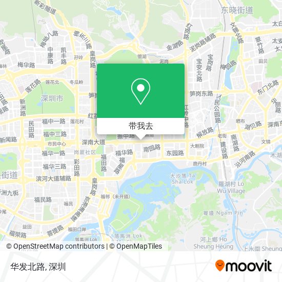 华发北路地图