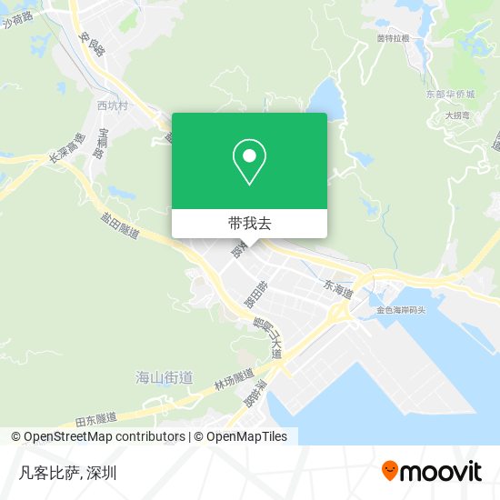 凡客比萨地图