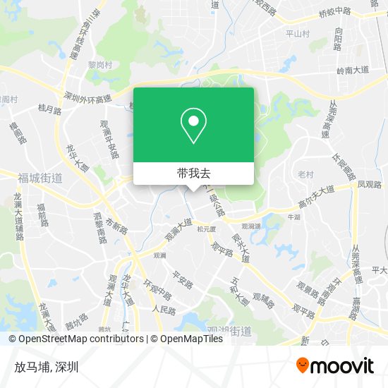 放马埔地图