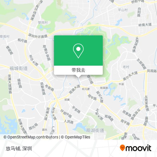 放马铺地图