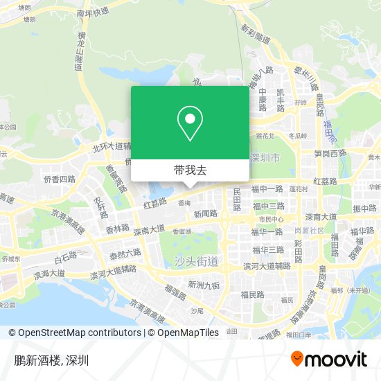 鹏新酒楼地图