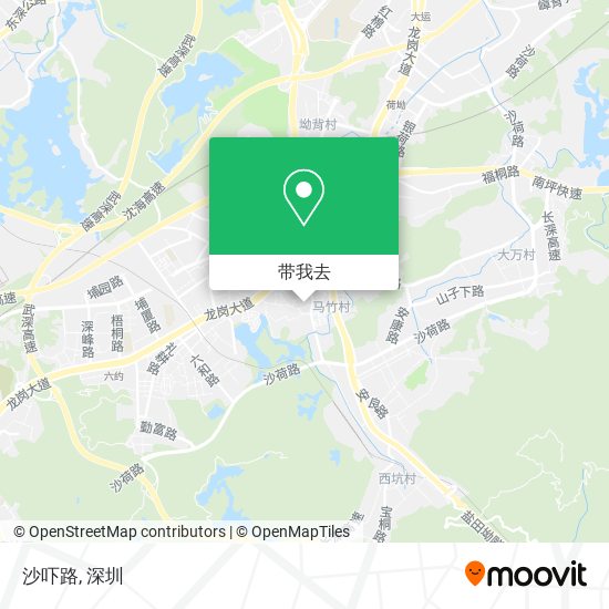 沙吓路地图
