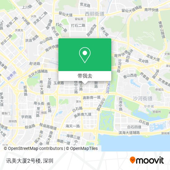 讯美大厦2号楼地图