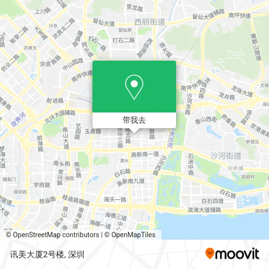 讯美大厦2号楼地图