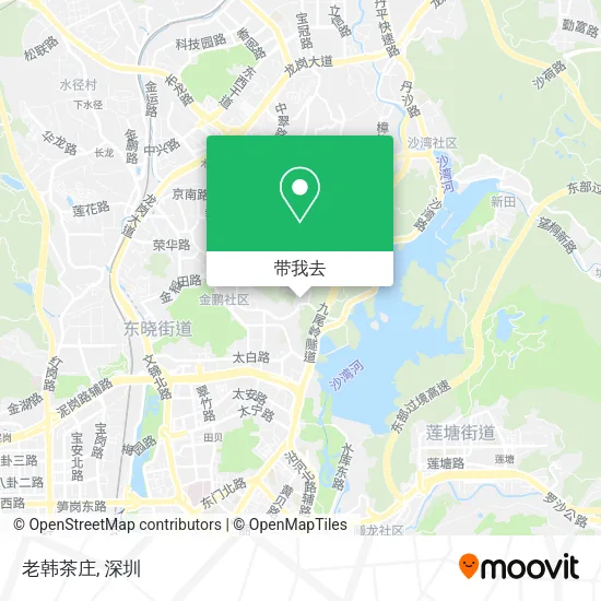 老韩茶庄地图