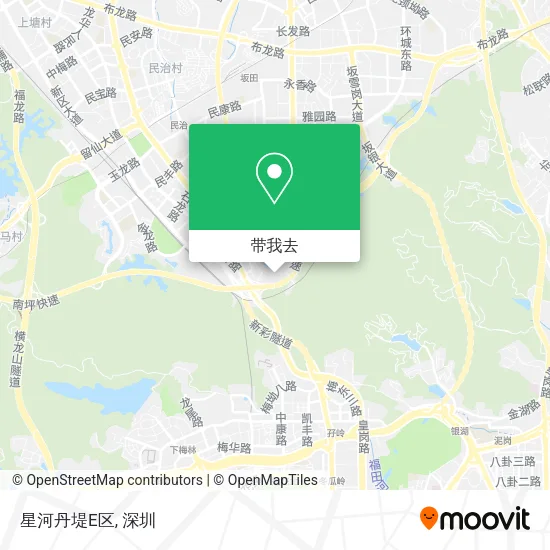 星河丹堤E区地图