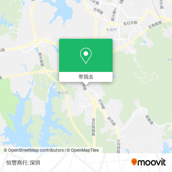 恒豐商行地图