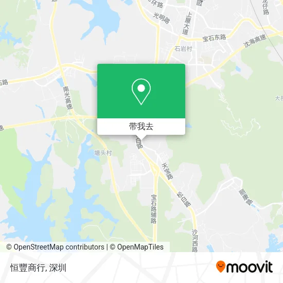 恒豐商行地图