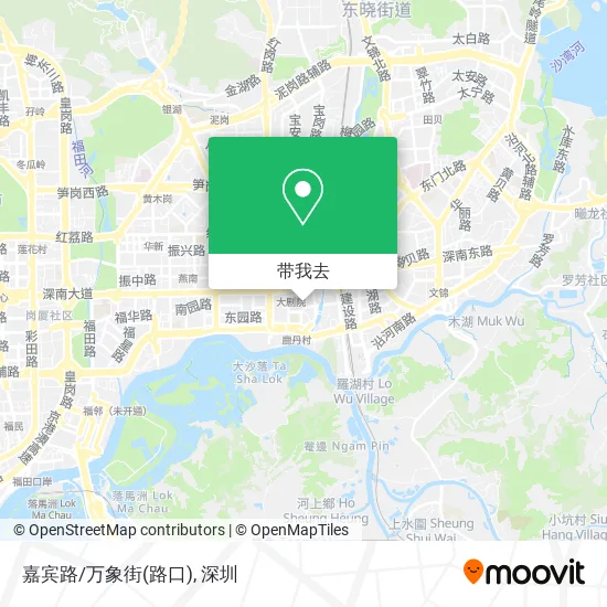 嘉宾路/万象街(路口)地图