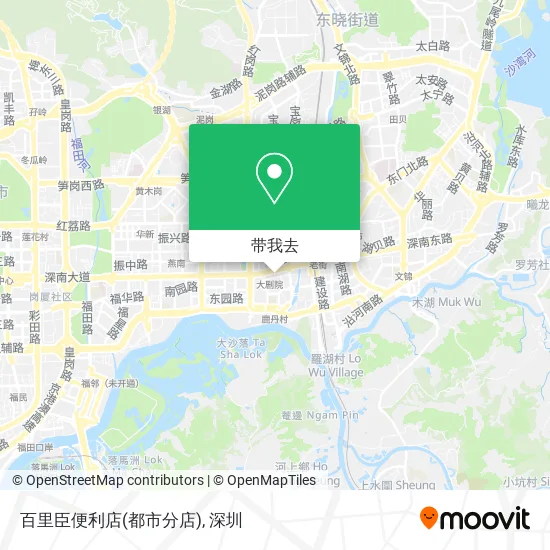 百里臣便利店(都市分店)地图