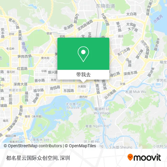 都名星云国际众创空间地图