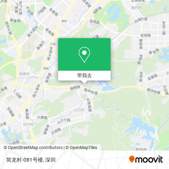 简龙村-081号楼地图