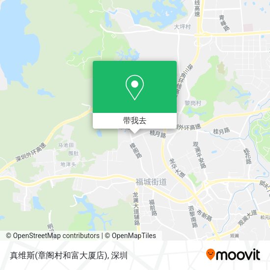 真维斯(章阁村和富大厦店)地图