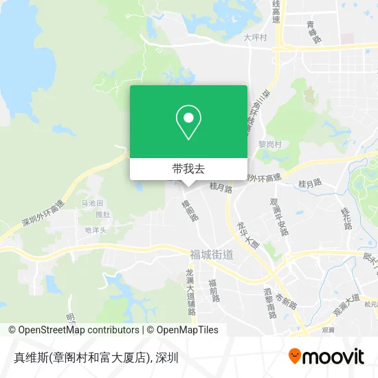 真维斯(章阁村和富大厦店)地图