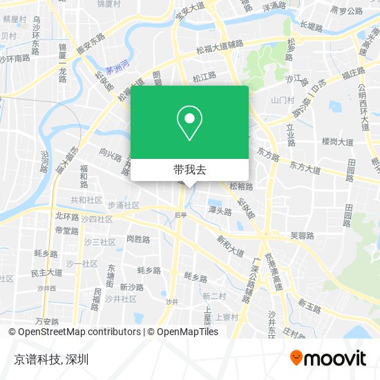 京谱科技地图