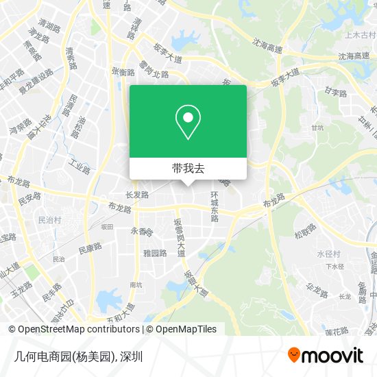 几何电商园(杨美园)地图