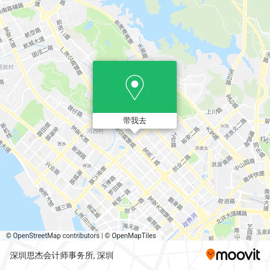深圳思杰会计师事务所地图