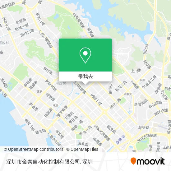 深圳市金泰自动化控制有限公司地图