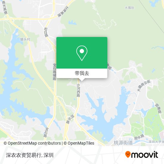 深农农资贸易行地图