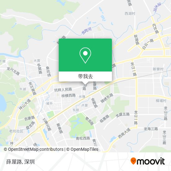 薛屋路地图