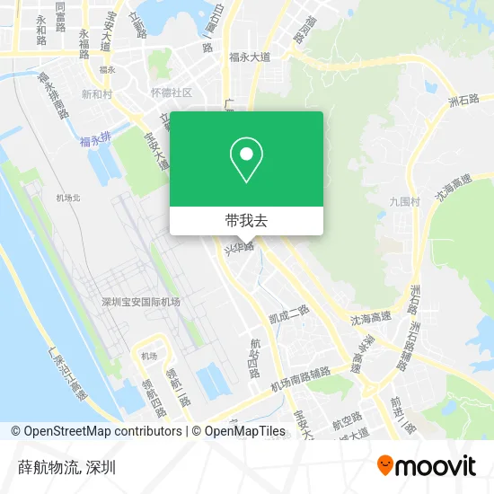 薛航物流地图