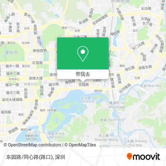 东园路/同心路(路口)地图