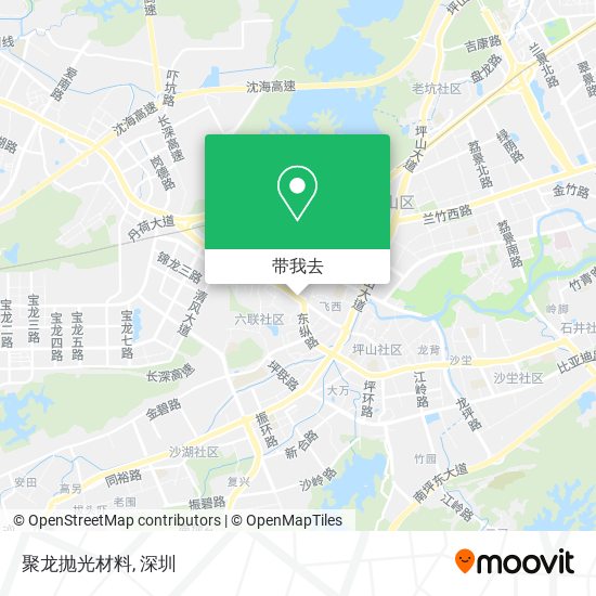 聚龙抛光材料地图