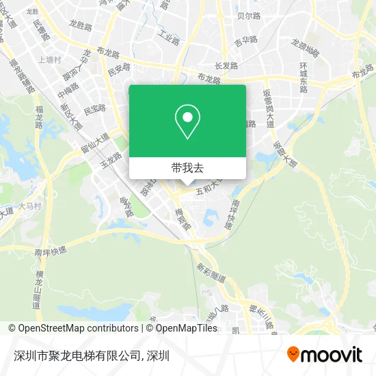 深圳市聚龙电梯有限公司地图
