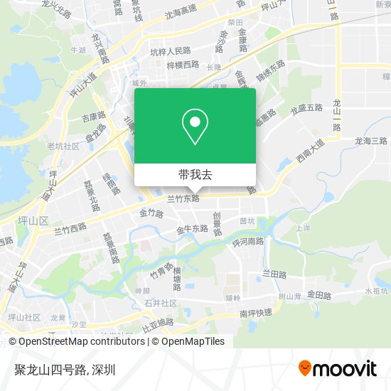 聚龙山四号路地图